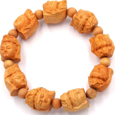 Vòng tay chuỗi hạt Quan âm gỗ Ngọc am