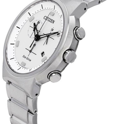 Đồng Hồ Nam Citizen Dây Thép Không Gỉ AT2400-81A - Mặt Trắng (Sapphire)