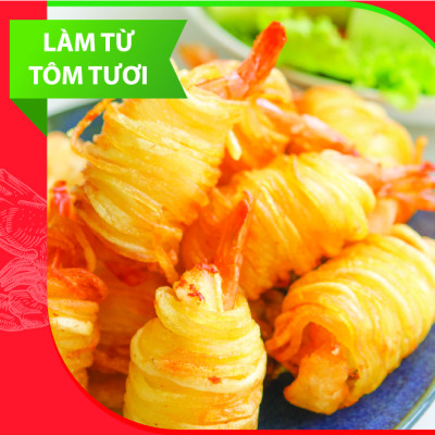 TÔM CUỘN KHOAI TÂY 250GR