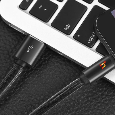 Cáp Sạc Hoco UPL12 Plus Micro USB (dòng máy Oppo F7, Xiaomi Redmi Note 5,Samsung A7...)  Sạc Nhanh 1,2m - Giao Màu Ngẫu Nhiên - Hàng Nhập Khẩu