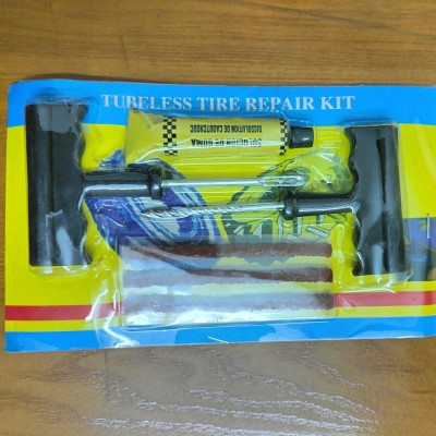 Bộ Dụng Cụ Vá Lốp Không Săm Tiện Dụng - Bộ Vá Lốp Ô Tô Xe Máy Dự Phòng