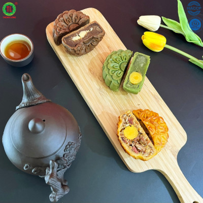 [ 14 Vị ] Bánh Trung Thu ( MoonCake) Bánh Nướng 150g Thành Long - Việt Nam