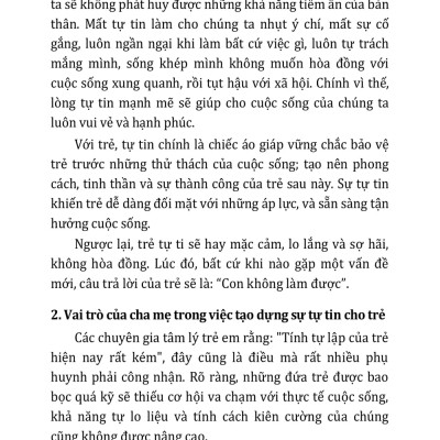 Kỹ Năng Giúp Trẻ Tự Tin