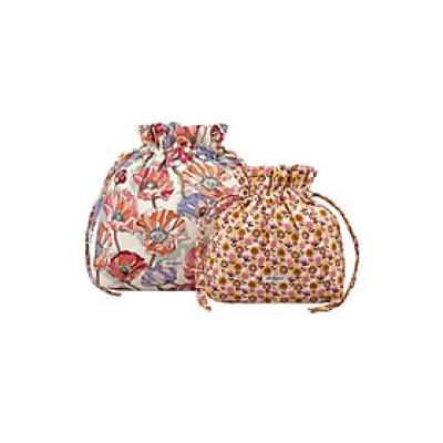 Cath Kidston - Túi nữ/The Little Hitch Pouches - Summer Poppy Midscale - Pink/Cream -1049435