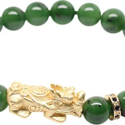 Vòng Ngọc Bích (8mm) Mix Tỳ Hưu Ngọc Quý Gemstones VT85