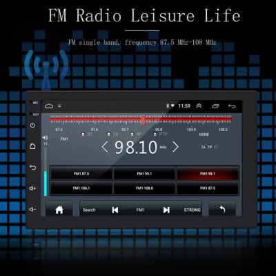 Màn hình DVD Android cao cấp Wifi, 4G dùng cho tất cả các loại xe ô tô Ram 2G Rom 64G - Hàng Chính Hàng - Mã: LV–AD900 2+32