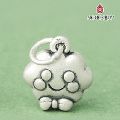 Charm bạc hình đám mây dễ thương treo - Ngọc Quý Gemstones