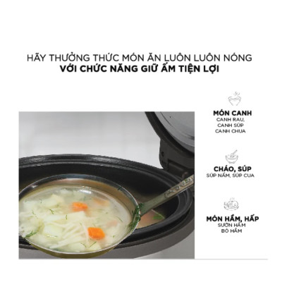 Nồi cơm điện công nghiệp 6,3L Cuckoo CR-3555 - Hàng chính hãng, Bảo hành 24 tháng