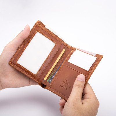 Ví nam da bò Lata ( Thời trang nam - Ví da thật LVN59 )