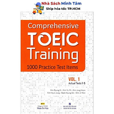 Sách - Comprehensive Toeic Training 1000 Practice Test Items (Vol 1) - Kèm CD - Nhân Trí Việt