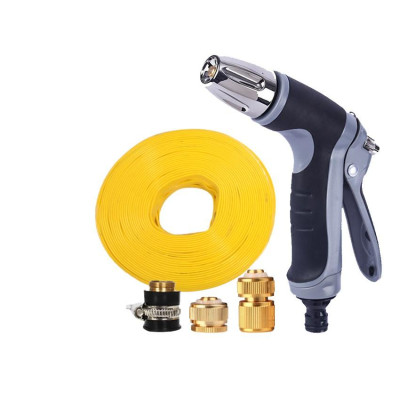Vòi phun xịt rửa xe, tưới cây chuyên nghiệp 7-10m 206817 (cút đồng nối đồng)