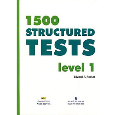 Sách - 1500 Structured Tests Leve 1 (Không CD) - Nhân Trí Việt