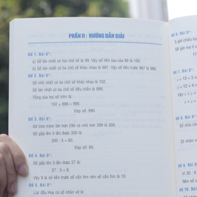 Sách: Combo Tuyển Chọn Đề Ôn Luyện Và Tự Kiểm Tra Toán Lớp 3 + Rèn Kĩ Năng Giải Toán Lớp 3 (Tập 1 + Tập 2)