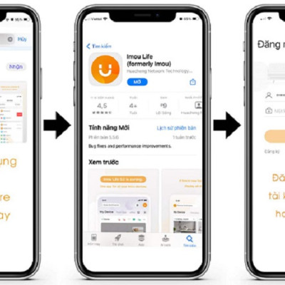 Camera Wifi Trong Nhà IMOU Ranger A32ep 3mpx 2K / A52P 5mpx 3K Siêu Nét, Quay Quét, Đàm Thoại 2 Chiều - Hàng Chính Hãng
