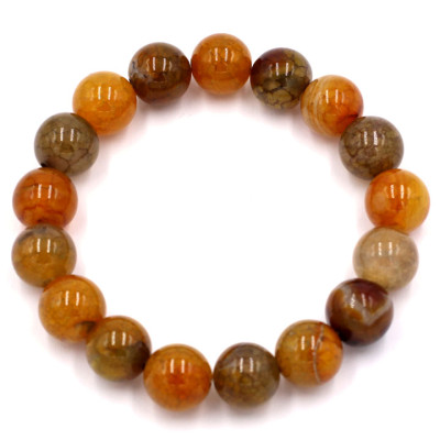 Vòng tay phong thủy đá vân rồng 10 ly 17 hạt