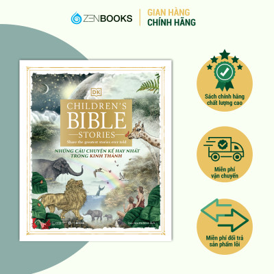 Sách - Những Câu Chuyện Kể Hay Nhất Trong Kinh Thánh : 300 trang sách tranh tái hiện toàn bộ Cựu Ước và Tân Ước