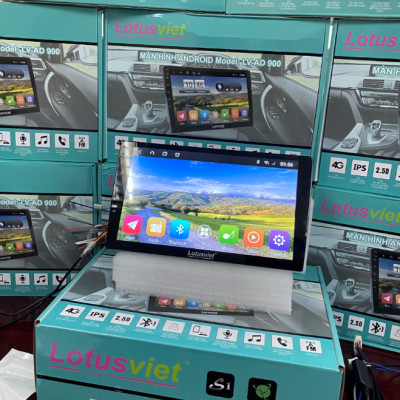 Màn hình DVD Android cao cấp Wifi, 4G dùng cho tất cả các loại xe ô tô Ram 2G Rom 64G - Hàng Chính Hàng - Mã: LV–AD900 2+32