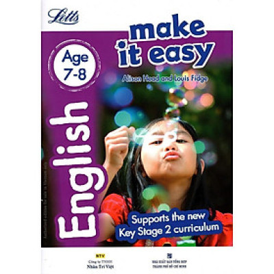 Sách - Letts Make It Easy - English (Age 7-8) - Nhân Trí Việt