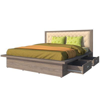 Giường ngủ 2 hộc kéo Tundo 180cm x 200cm