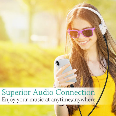 Cáp chuyển đổi Choetech AUX007/ AUX009 từ Light-ning ra Audio 3.5mm  (Hàng chính hãng)