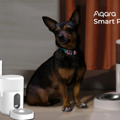 Máy cho thú cưng ăn tự động Aqara Smart Pet Feeder C1, bản Quốc tế, hàng chính hãng