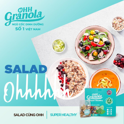 Ngũ cốc Ohh Granola dòng Super Healthy - hộp 250gram