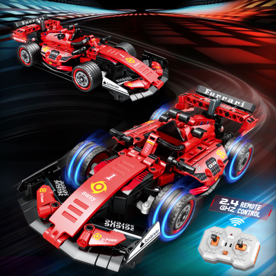 MINGDI - 8723 - Lắp Ráp Xe Đua Công Thức 1 Điều Khiển Từ Xa Tỉ Lệ 1:24 (315 Chi Tiết)