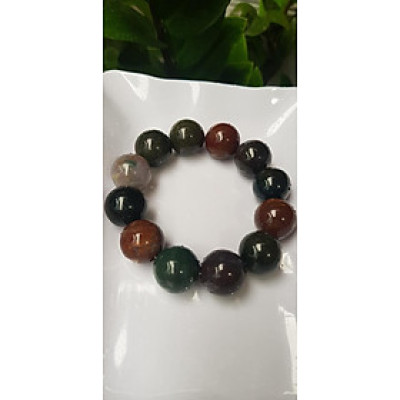 Vòng Nam Mới đá casidon size  lớn 18mm Vòng đa sắc màu sáng bóng đẹp đeo sang tay ạ Nam tất cả các mệnh đeo hợp ạ