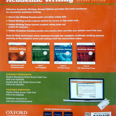 Effective Academic Writing Introductory Student Book with Access to Oxford Learn 2Ed