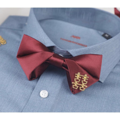 Nơ cổ nam Chú Rể 2022 , Nơ phù rể Phụ kiện cưới Giang