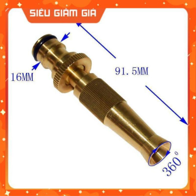 Vòi xịt nước tưới cây , vòi rửa xe đồng thau chất lượng cao nhập khẩu chính hãng 206587