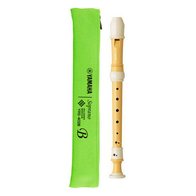 Sáo Recorder Soprano YAMAHA YRS-402B hệ thống ngón bấm Baroque, được làm từ nhựa thực vật an toàn,sản phẩm chính hãng