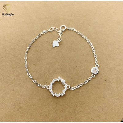 Lắc tay bạc Ý 925 Huệ Ngân - Huyền thoại biển xanh RYB140125