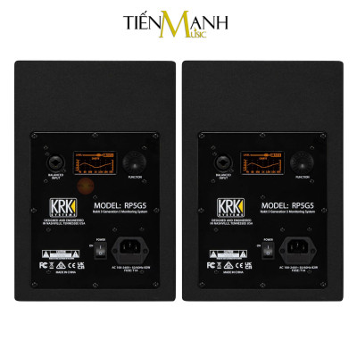 [Một Cặp] Loa Kiểm Âm KRK Rokit RP5G5 Powered RP5 G5 Studio Monitor Speaker Nghe Nhạc 5G5 Hàng Chính Hãng