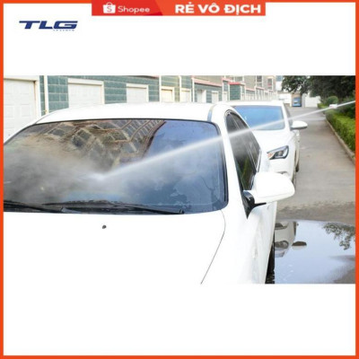 Bộ dây vòi xịt nước rửa xe,tưới cây tăng áp 3 lần 7-10m (nối nhựa đen 713-2)