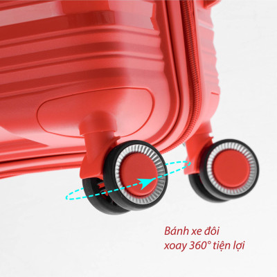 Vali Nhựa Size Xách Tay 20 inch MR VUI 212 - Hàng Chính Hãng