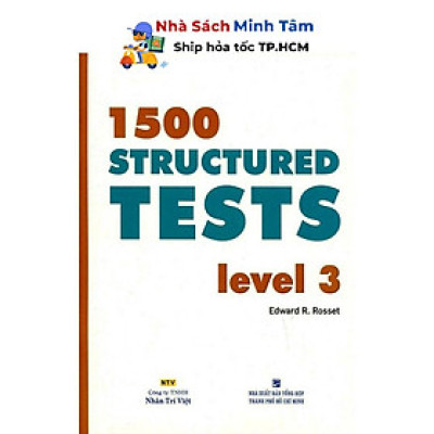 Sách - 1500 Structured Tests Leve 3 (Không CD) - Nhân Trí Việt