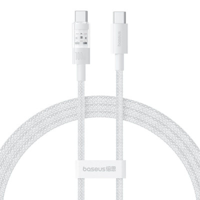 Cáp sạc nhanh Type C to Type C 100W Baseus Gem Fast-Charging Data Cable - Hàng chính hãng