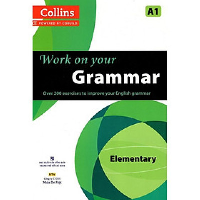 Sách - Collins Work On Your Grammar - Elementary (A1) - Nhân Trí Việt