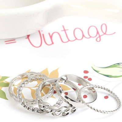 Bộ set 5nhẫn Kim Tae Hyunh (V - BTS) bao ngầu, siêu hot. Nhẫn thần tượng V BTS