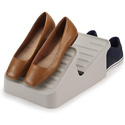 Kệ để giày mini 3 tầng Joseph Joseph Shoe-In Compact (Ecru) Hàng chính hãng