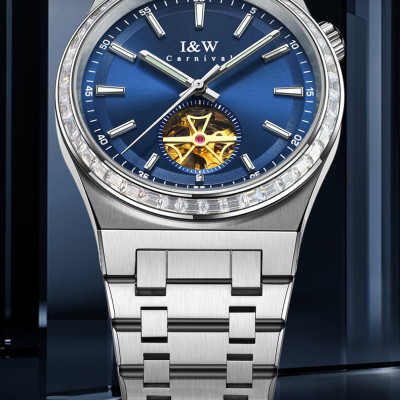 Đồng hồ nam chính hãng IW Carnival IW761G-2 ,kính sapphire,chống xước,chống nước 50m,Bh 24 tháng,máy cơ (automatic)