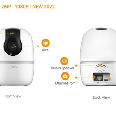 Camera Wifi Trong Nhà Xoay 360 IMOU RANGER A2 2MP - Hàng chính hãng