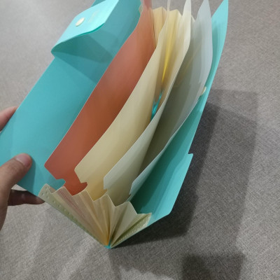 Bìa 5 Ngăn Clever Simple (Màu Mint) - Morning Glory 79275