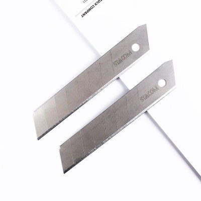 Hộp 10 Lưỡi Dao Rọc Giấy Lớn - Stacom E2018