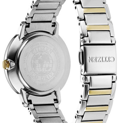 Đồng Hồ Nữ Citizen Dây Thép Không Gỉ EM0524-83A - Mặt Trắng