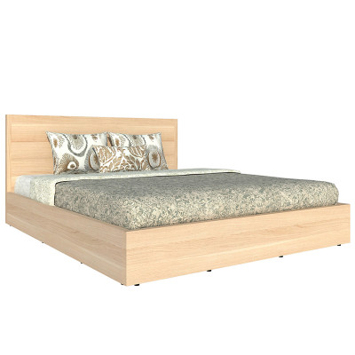 Giường ngủ cao cấp Tundo màu vàng kem 160cm x 200cm