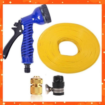 Bộ vòi tưới cây,rửa xe tăng áp lực nước 3-5m(cút đồng nối nhựa đen 713-2) 206843