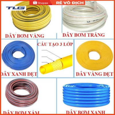 Bộ dây và vòi xịt rửa xe tưới cây tăng áp 20M(cút đồng nối 713-1) 206817