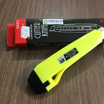 Dao Rọc Giấy SDI 0423 Loại Lớn Kèm 2 Lưỡi Dao Thay Thế